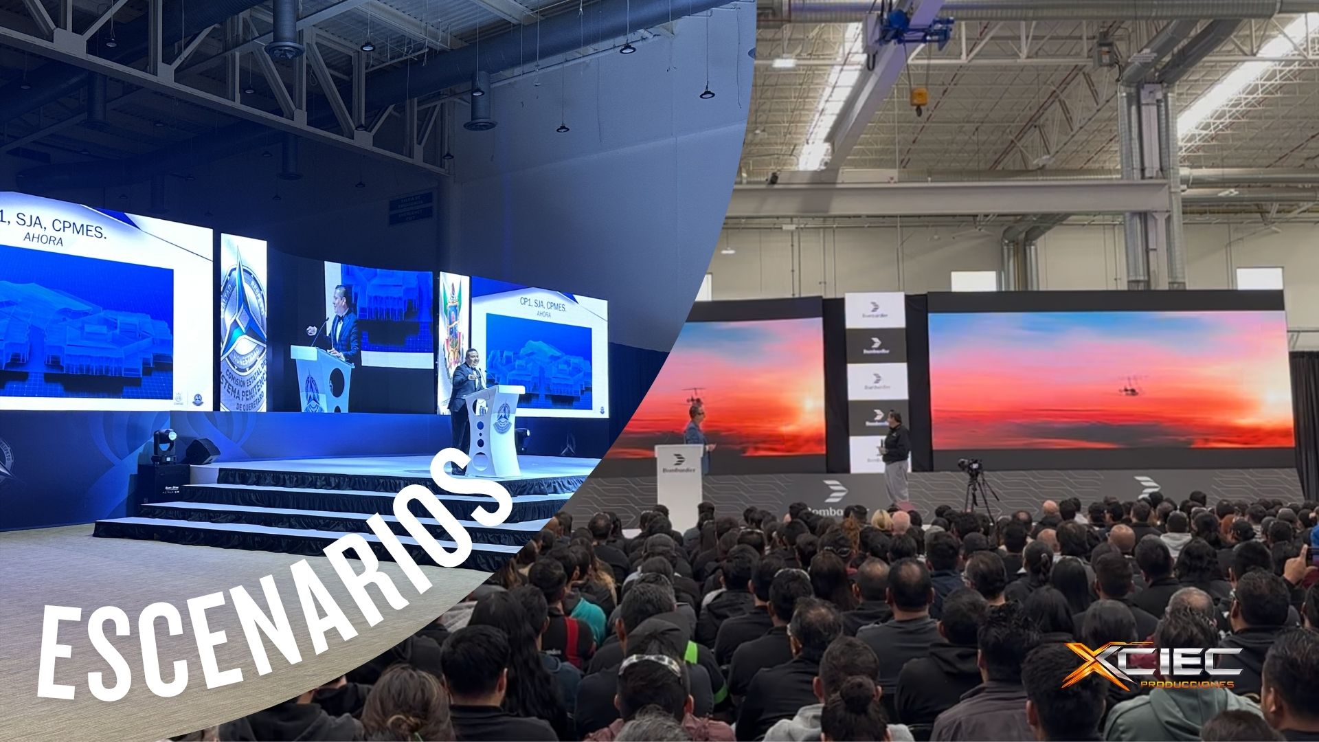 Escenarios y Asambleas Corporativas